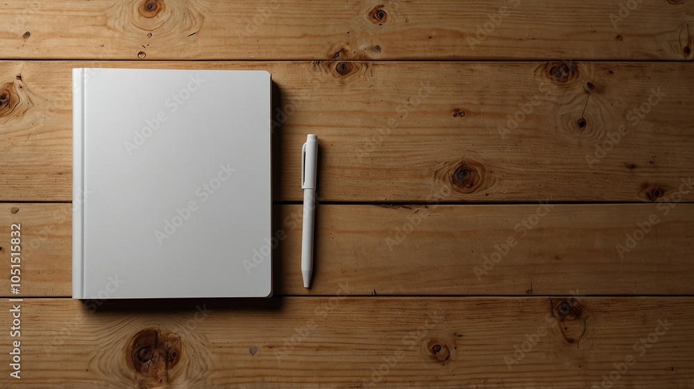 Blank empty notepad Blank empty notepad