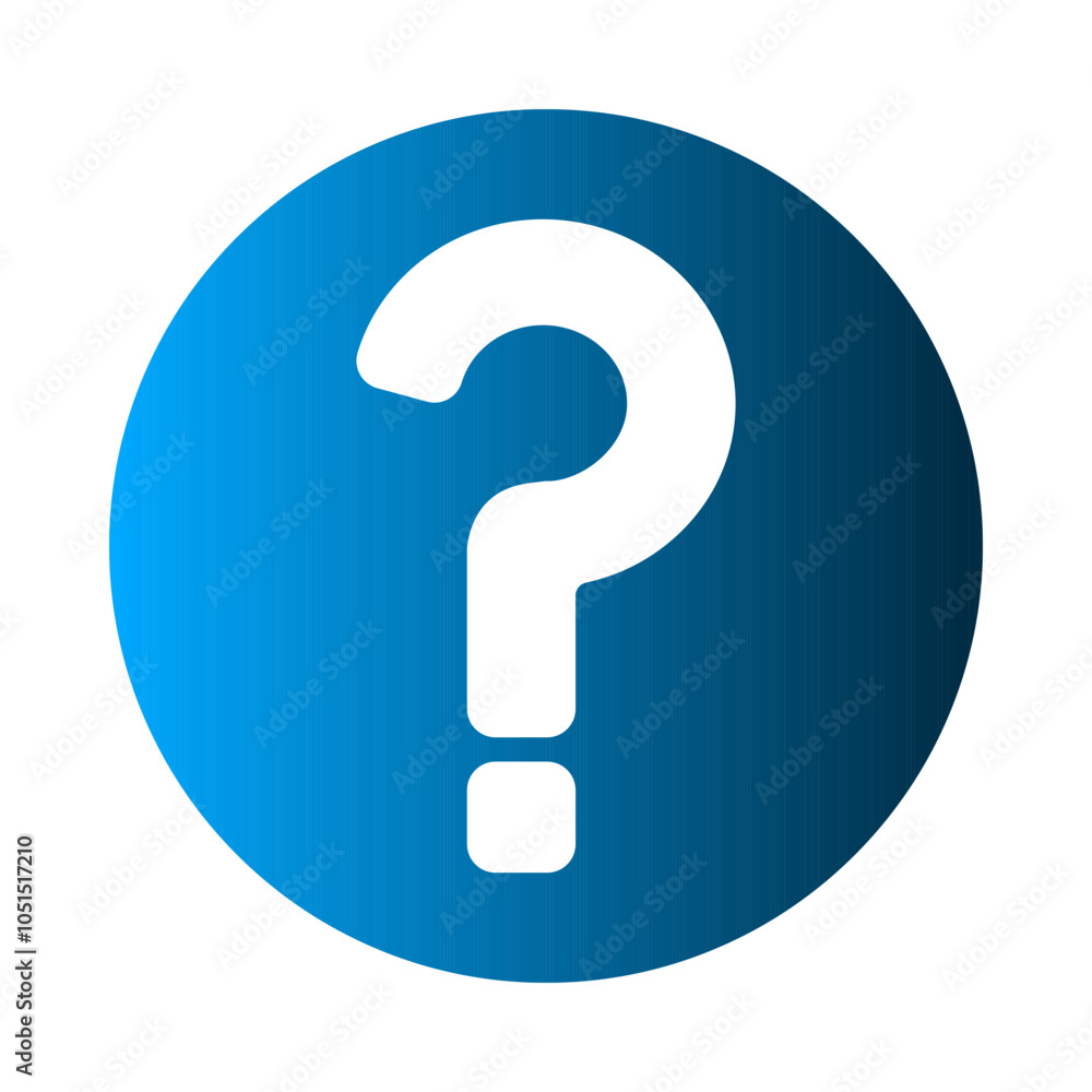 Question Mark icon template Question Mark icon template