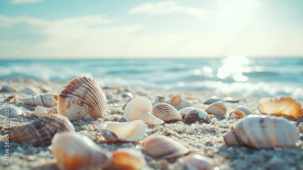 Seashells on the beach Seashells on the beach