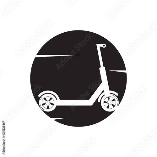 Scooter icon symbol design illustration