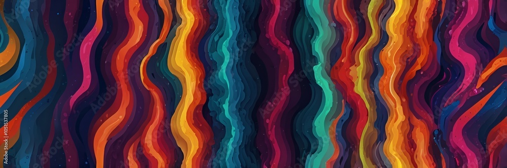 Curves abstract background painting with lines Curves abstract background painting with lines