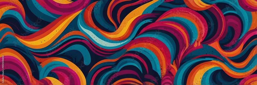 Curves abstract background painting with lines Curves abstract background painting with lines