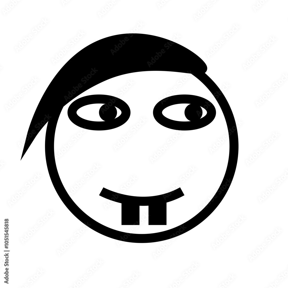 Obraz premium icon face smile