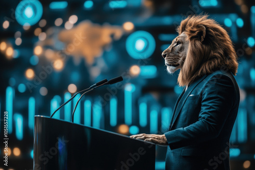 Lion Business Presentation  photo