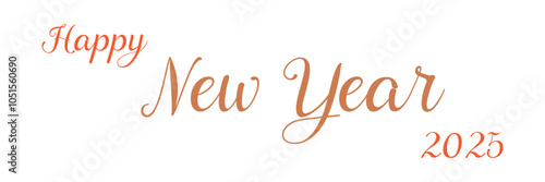 2025 Happy New Year design