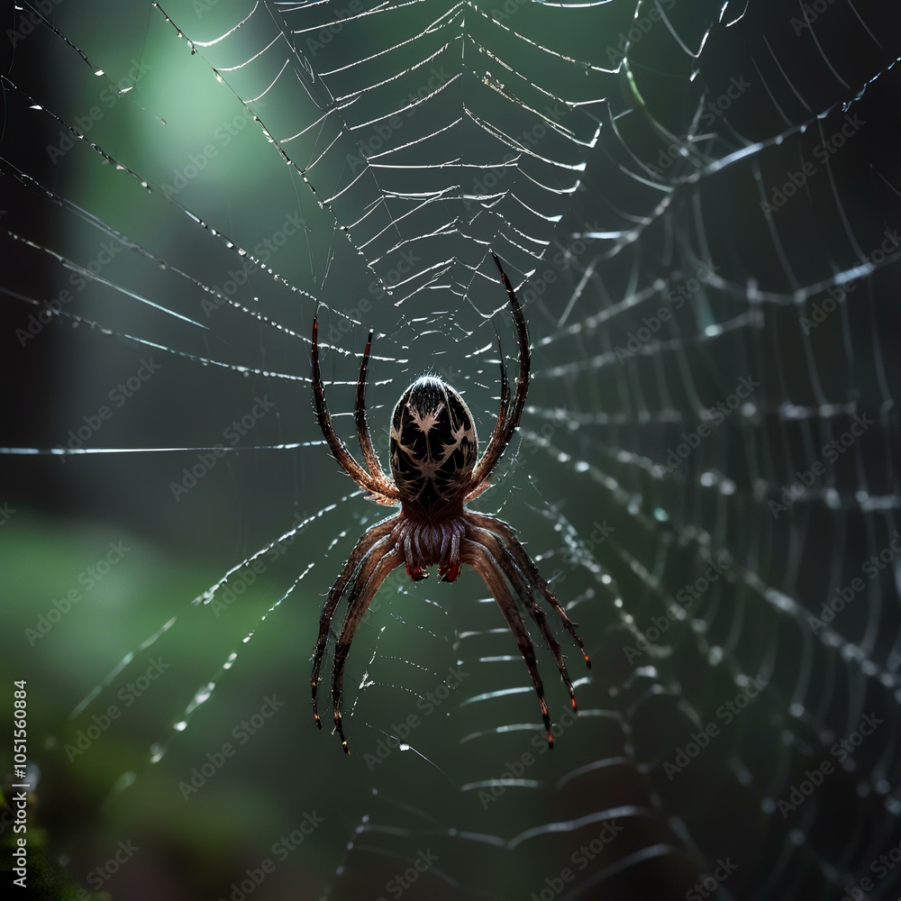 spider on the web spider on the web
