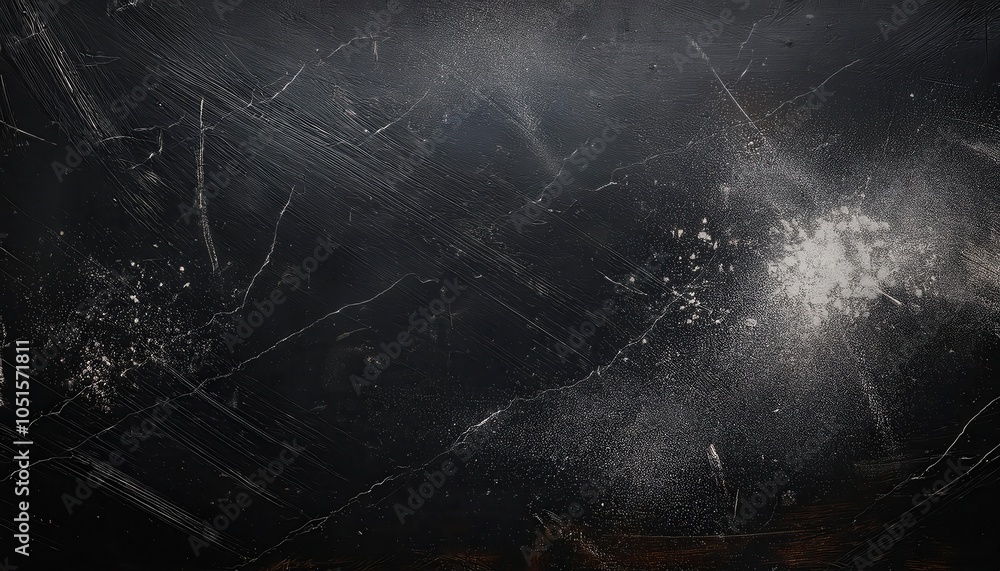 Dark Grunge Texture with Intricate Scratch Marks and White Paint Splatter. Ideal for Industrial, Abstract, and Urban Design Backgrounds or Distressed Visual Effects in Graphic Projects Dark Grunge Texture with Intricate Scratch Marks and White Paint Splatter. Ideal for Industrial, Abstract, and Urban Design Backgrounds or Distressed Visual Effects in Graphic Projects