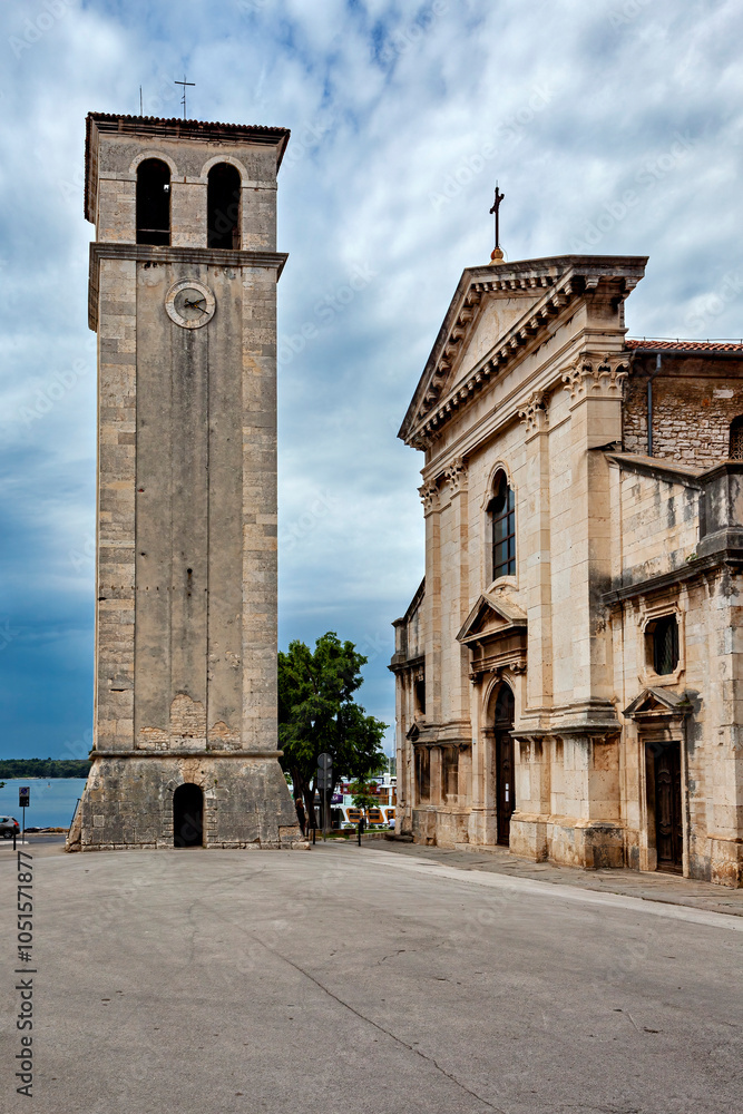 Obraz premium The old church of Pula in Croatia
