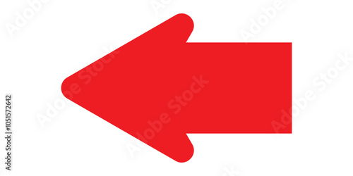 Arrow icon. flat style Arrow symbol. simple Arrow icon on a white background.