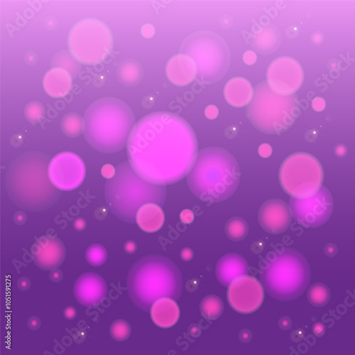 abstract background with bokeh