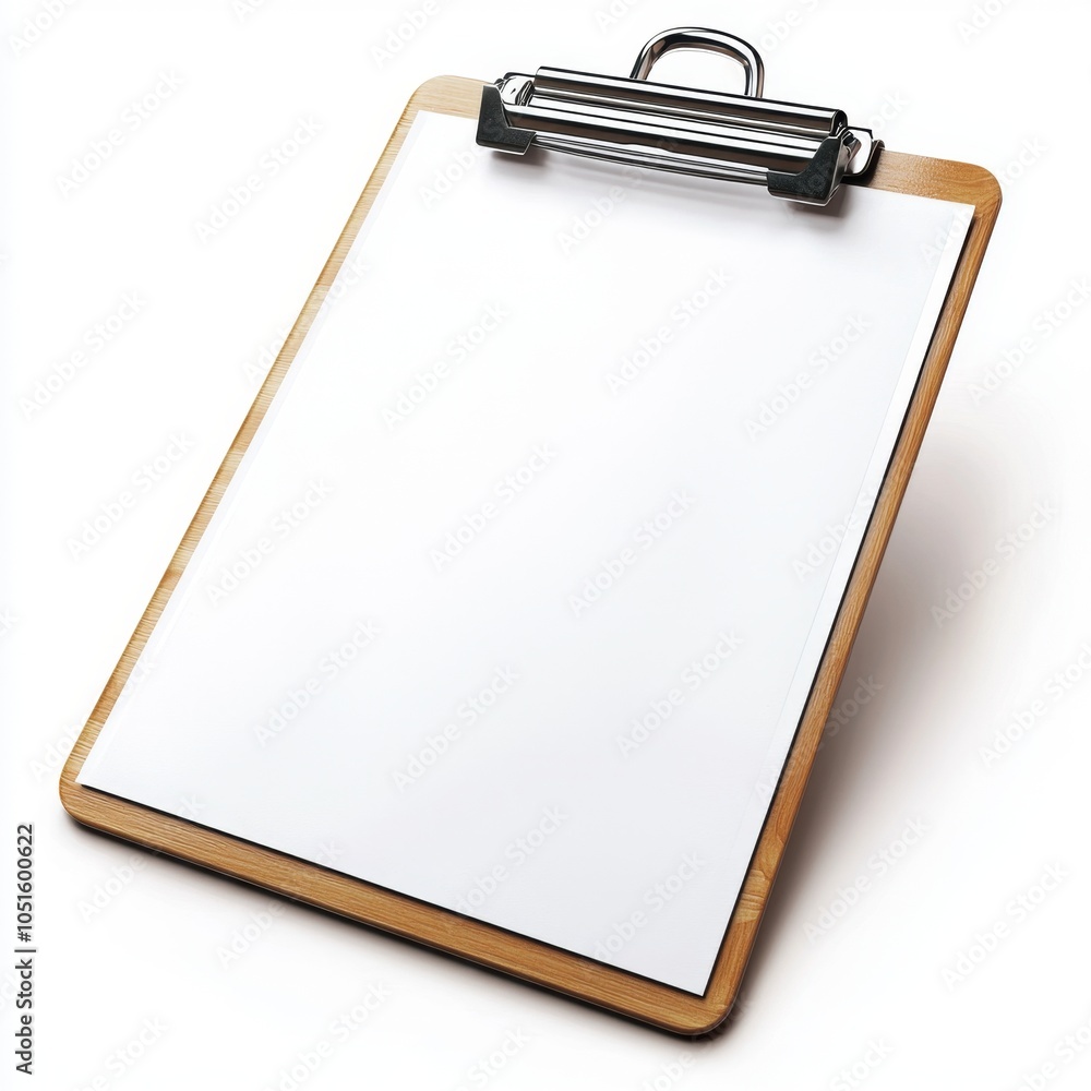 Blank Wooden Clipboard Mockup for Your Design Blank Wooden Clipboard Mockup for Your Design