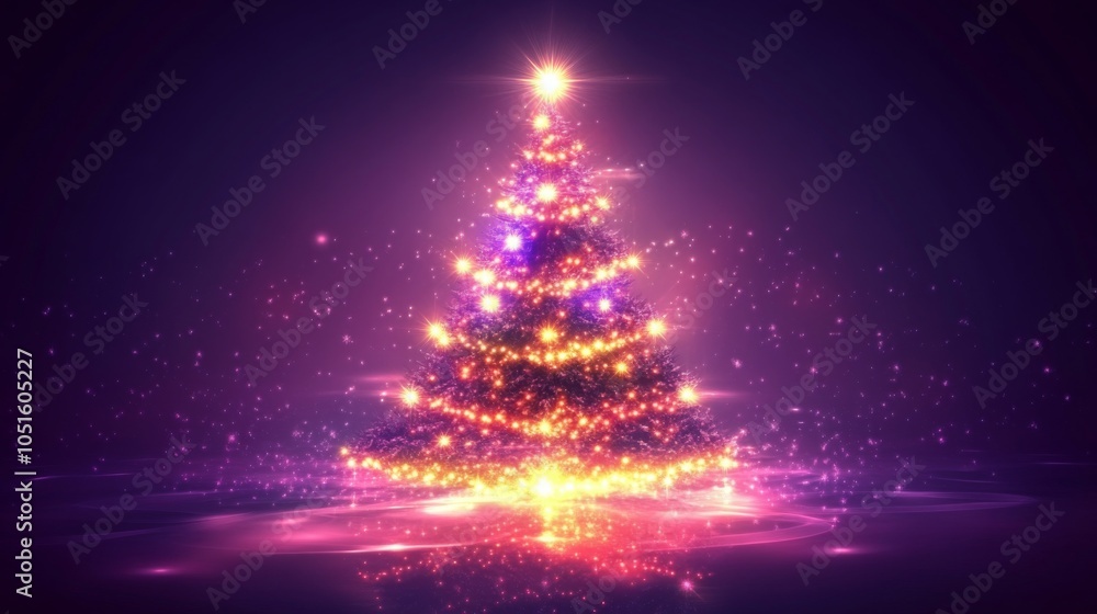 Brightly Lit Tree with Twinkling Lights for Festive Cheer Brightly Lit Tree with Twinkling Lights for Festive Cheer