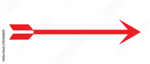 Arrow icon. flat style Arrow symbol. simple Arrow icon on a white background.