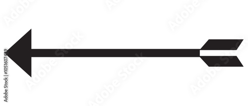 Arrow icon. flat style Arrow symbol. simple Arrow icon on a white background.