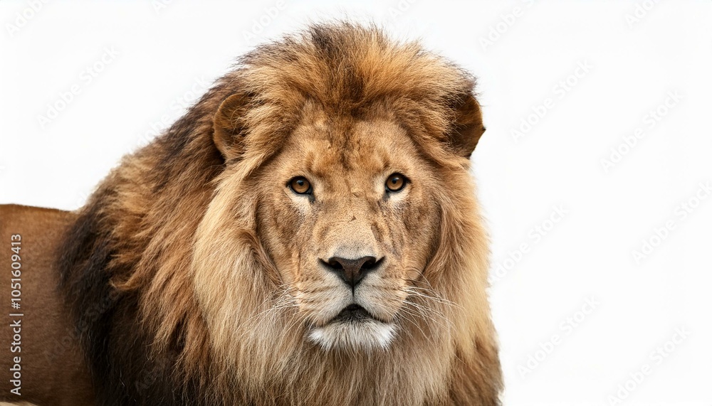 portrait of a lion portrait of a lion
