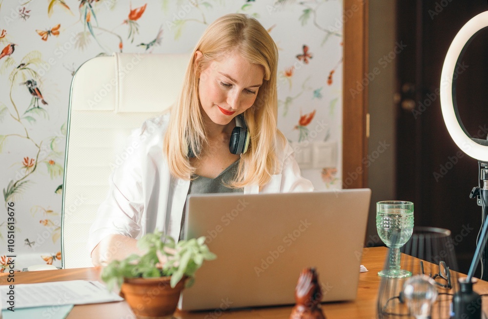 girl build personal brand through video content, using a high-quality setup for branding and visibility, wellness with water girl build personal brand through video content, using a high-quality setup for branding and visibility, wellness with water
