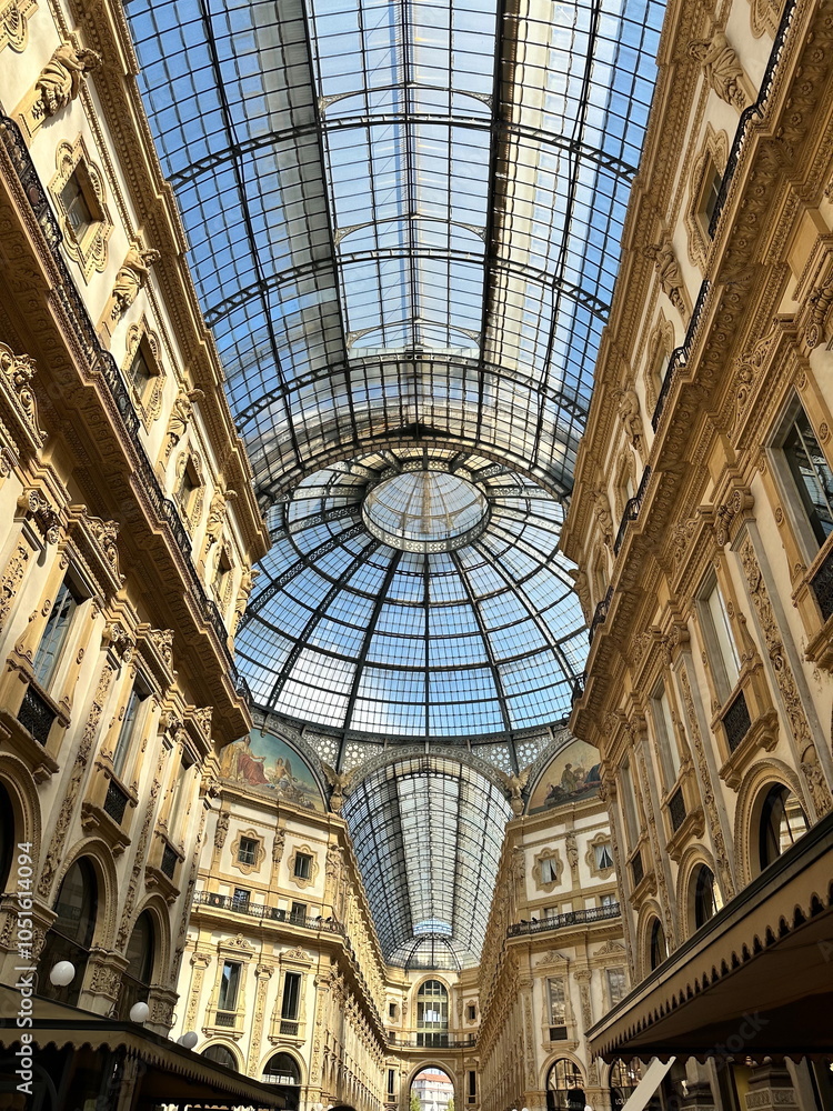 Galleria Emanuele Milan Italy Architecture Galleria Emanuele Milan Italy Architecture