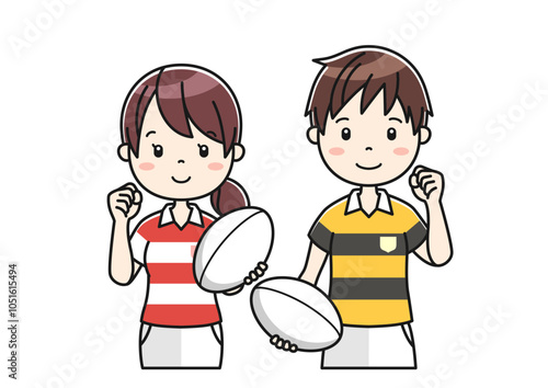 部活動イラスト29　Clip art of Club Activity Illustration
