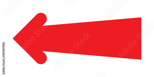 Arrow icon. flat style Arrow symbol. simple Arrow icon on a white background.