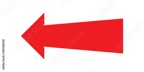 Arrow icon. flat style Arrow symbol. simple Arrow icon on a white background.