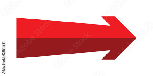 Arrow icon. flat style Arrow symbol. simple Arrow icon on a white background.