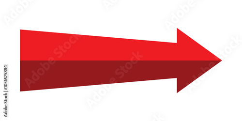 Arrow icon. flat style Arrow symbol. simple Arrow icon on a white background.