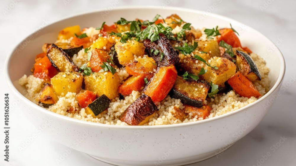 couscous with vegetables couscous with vegetables