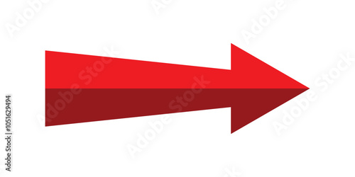 Arrow icon. flat style Arrow symbol. simple Arrow icon on a white background.