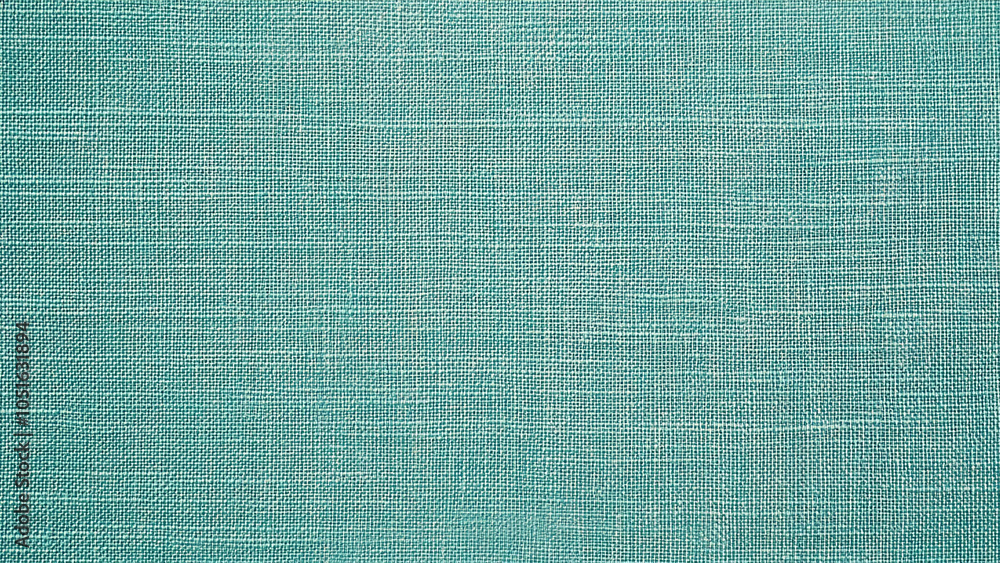 Fototapeta premium Light sea green canvas with a fine, even texture and subtle sheen