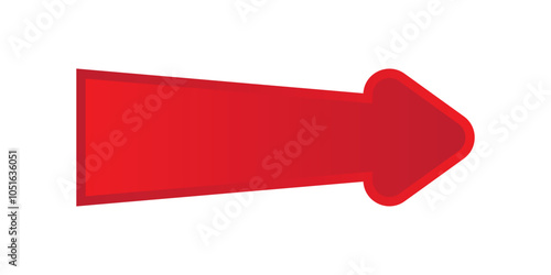 Arrow icon. flat style Arrow symbol. simple Arrow icon on a white background.