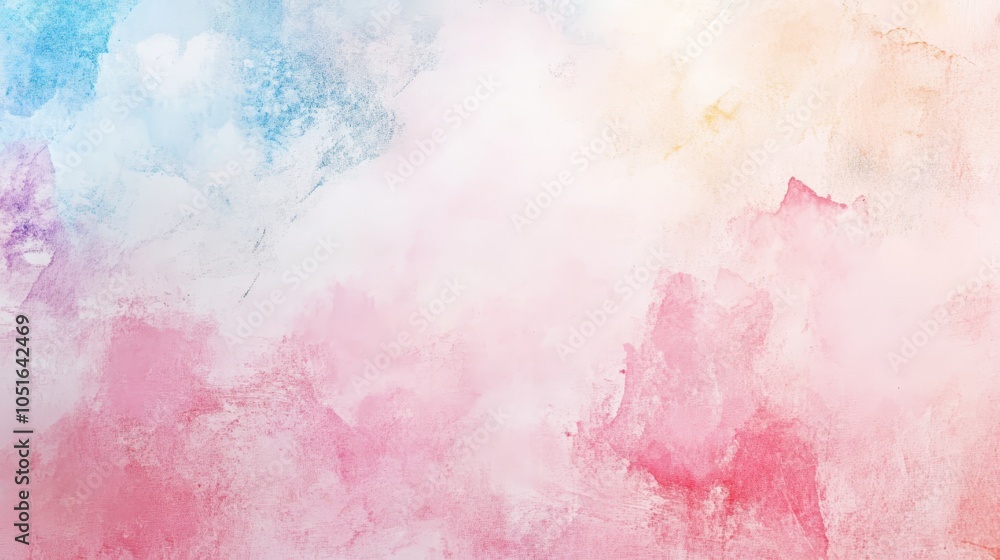 Soft hues of pink and blue abstract art, a dreamy blend of colors for modern decor Soft hues of pink and blue abstract art, a dreamy blend of colors for modern decor