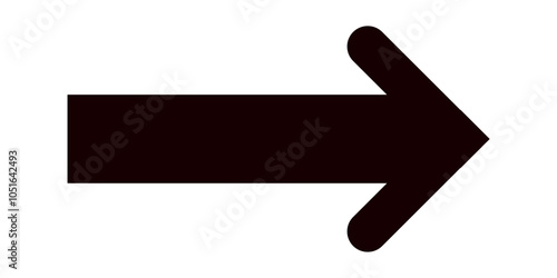 Arrow icon. flat style Arrow symbol. simple Arrow icon on a white background.