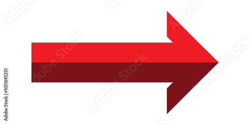 Arrow icon. flat style Arrow symbol. simple Arrow icon on a white background.