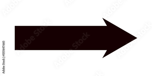 Arrow icon. flat style Arrow symbol. simple Arrow icon on a white background.