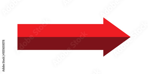 Arrow icon. flat style Arrow symbol. simple Arrow icon on a white background.