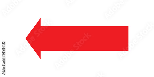 Arrow icon. flat style Arrow symbol. simple Arrow icon on a white background.