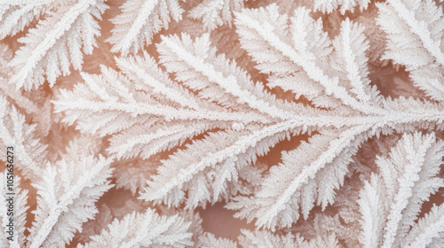 Wallpaper Mural Frosted leaves create stunning display of intricate patterns and textures, showcasing natures beauty in winter. delicate frost adds magical touch to foliage Torontodigital.ca