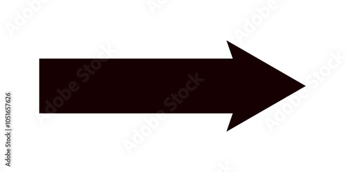 Arrow icon. flat style Arrow symbol. simple Arrow icon on a white background.