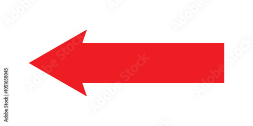 Arrow icon. flat style Arrow symbol. simple Arrow icon on a white background.