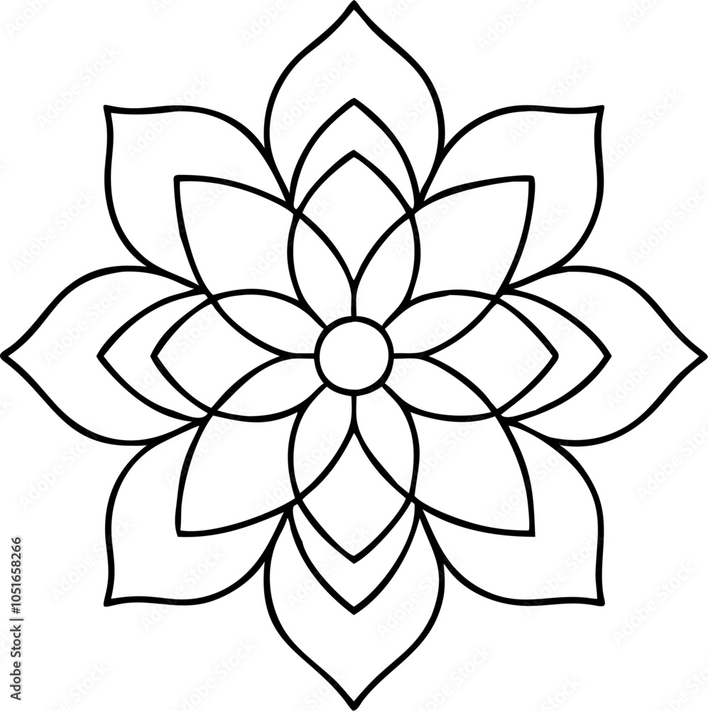 mandala design vector art illustration mandala design vector art illustration
