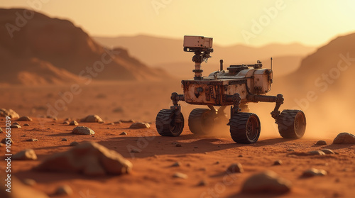 Exploring Martian Landscapes with Robotics