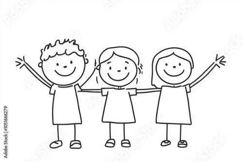 cute and funny coloring pages for kids with children friends