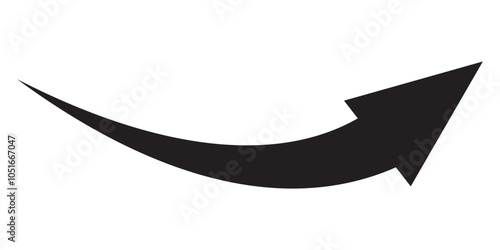 Arrow icon. flat style Arrow symbol. simple Arrow icon on a white background.