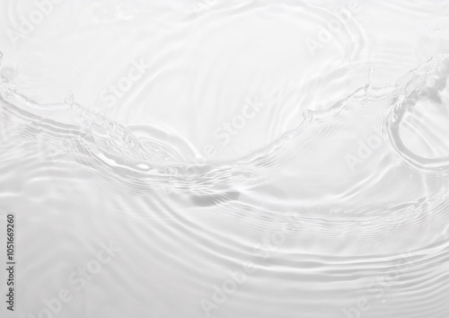 白い水面のイメージ背景