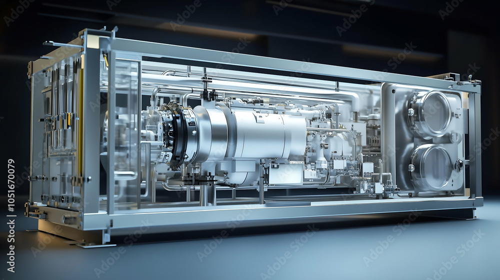 Advanced Small Modular Reactor (SMR) with Compact Design, Clean Energy ...