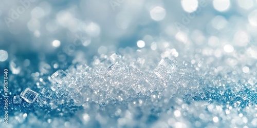 Sugar Crystals on Table
