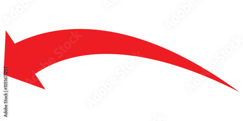 Arrow icon. flat style Arrow symbol. simple Arrow icon on a white background.