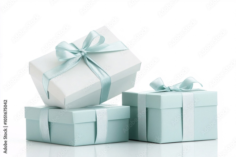 Obraz premium gift box isolated on white