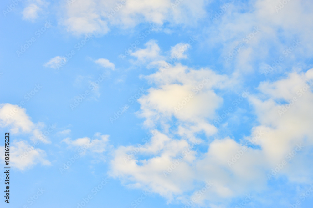 Beautiful blue sky background with clouds Beautiful blue sky background with clouds