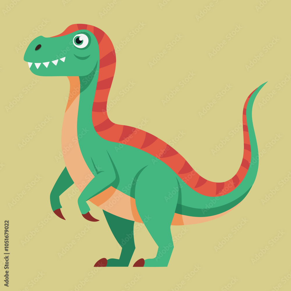 Naklejka premium dinosaur vector illustration